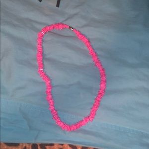 🦋Pink rock necklace